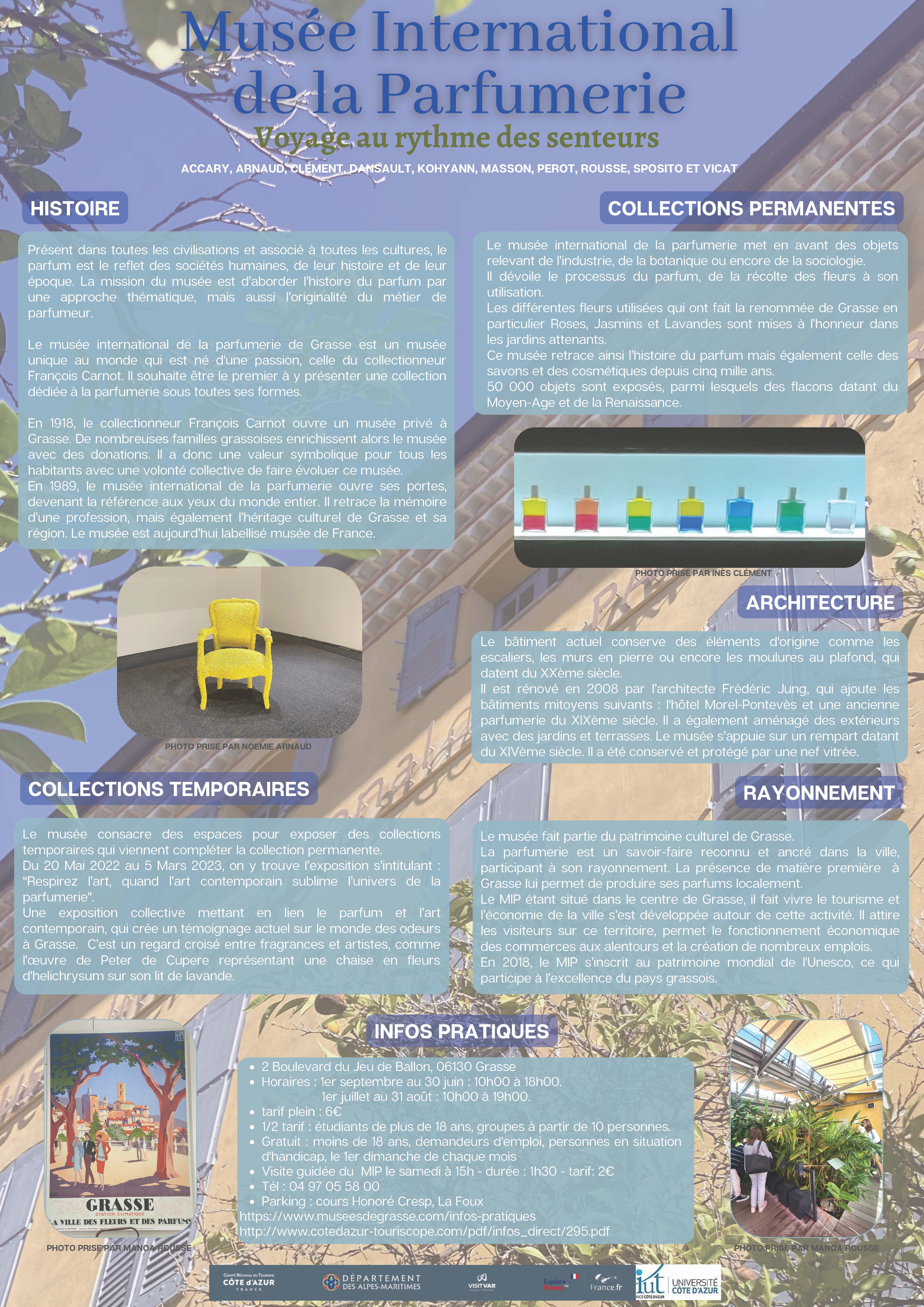 SAé - Présentation du musée internationale de la parfumerie