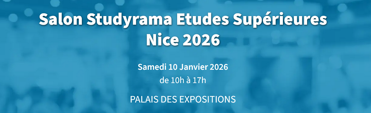Salon studyrama a nice le samedi 10 janvier 2026